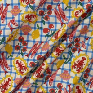 Little Johnny 100% Cotton - Seafood Picnic