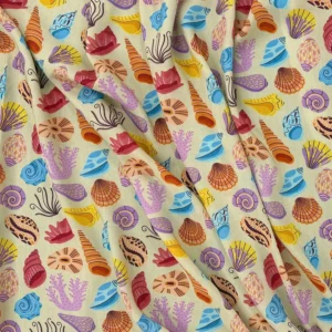 Little Johnny Fabrics 100% Viscose Lawn - Seaside Treasures