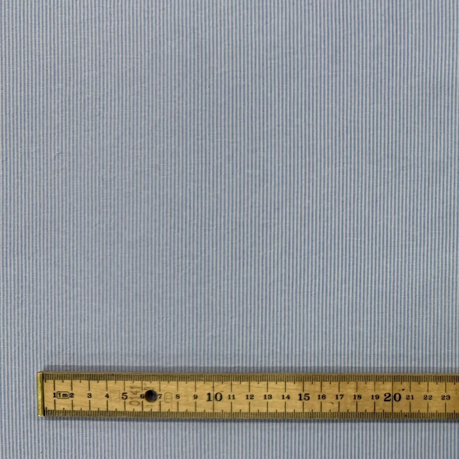 Striped Cotton - Blue/White - Image 3