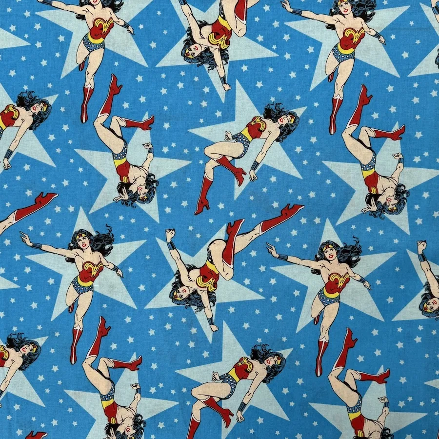 100% Cotton Poplin - DC Collection - Wonder Woman