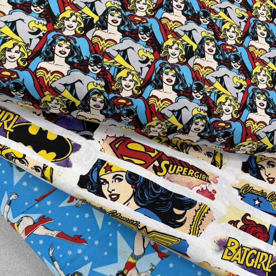 100% Cotton Poplin - DC Collection - Wonder Woman - Image 2