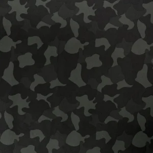 Sevenberry 100% Cotton Twill - Camo Black