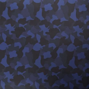 Sevenberry 100% Cotton Twill - Camo Blue