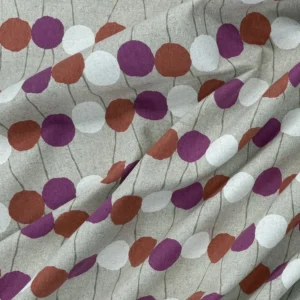 Sevenberry Cotton Linen - Pink Dots
