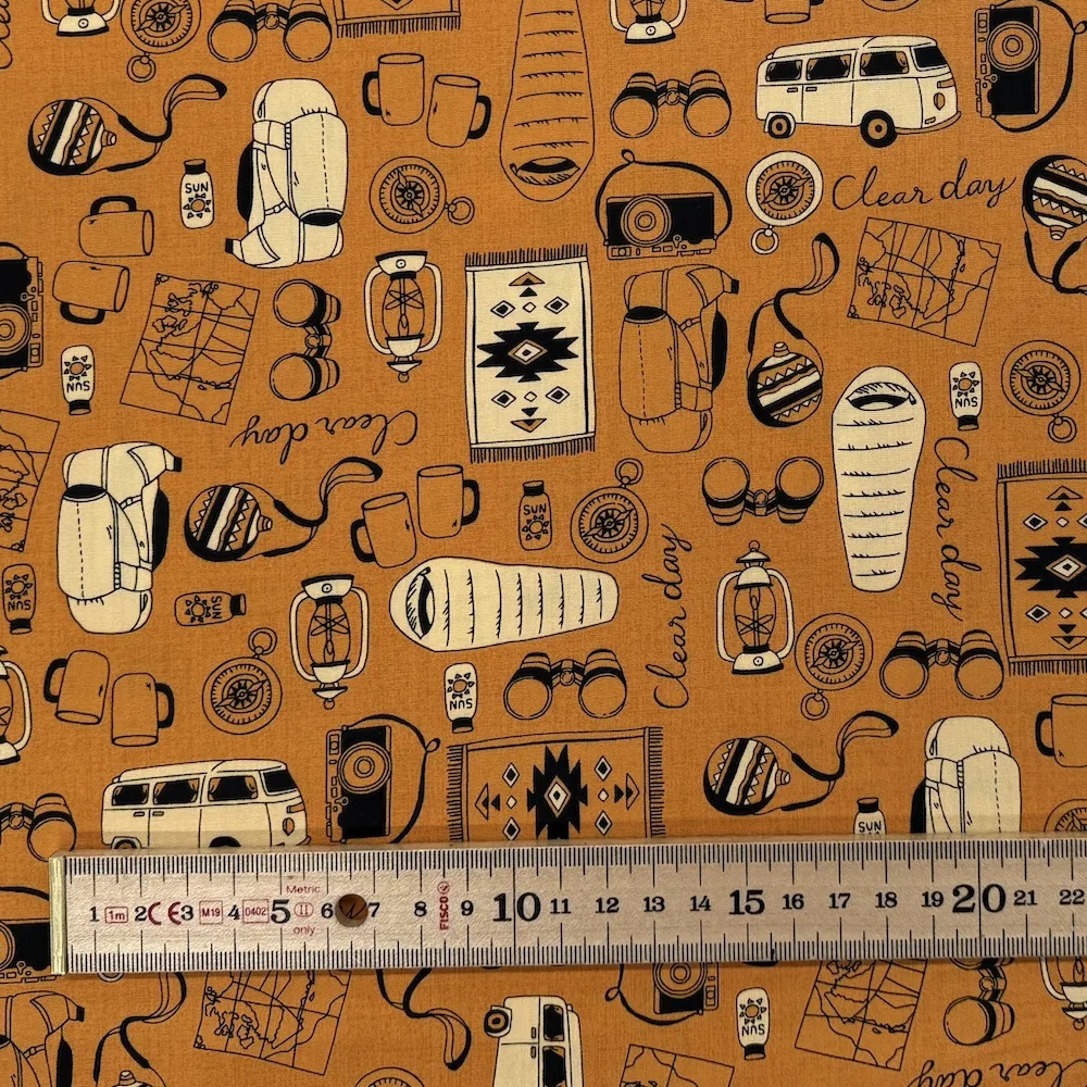 Sevenberry 100% Cotton Poplin - Camping - Image 2