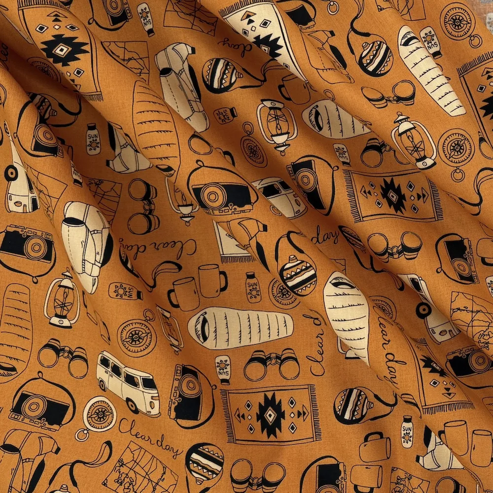 Sevenberry 100% Cotton Poplin - Camping - Image 4