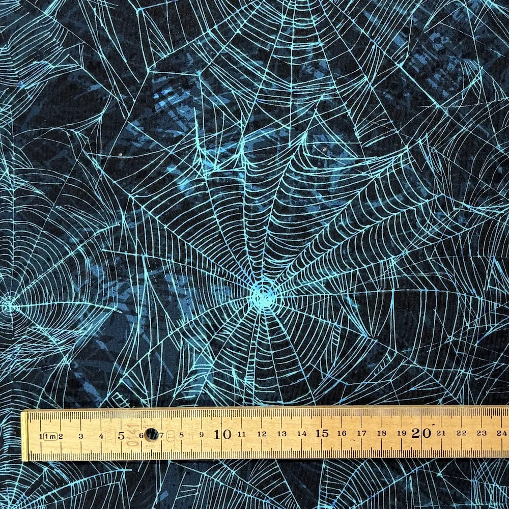 Little Johnny Cotton Lycra Jersey - Spiderwebs - Image 4