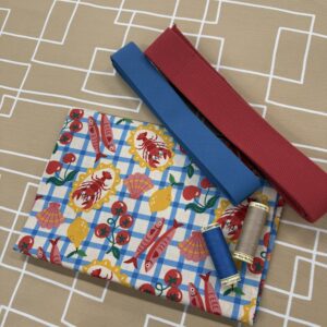 Modern Sewing Co Day Tote Bag Making Kit - Seafood Picnic - V2