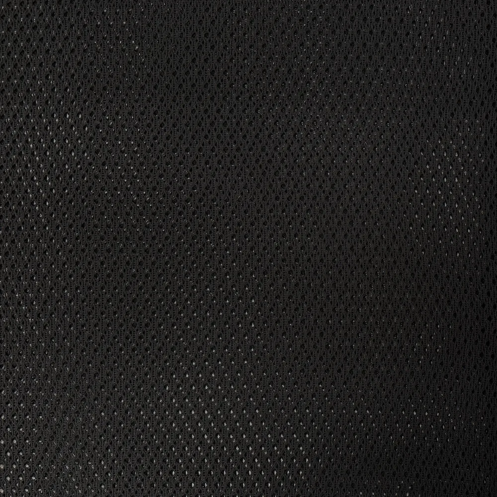 Textured Crochet Fabric - Black - Image 5