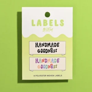 Pack of 6 Woven Sewing Labels by Kylie and the Machine – Handmade Goodness
