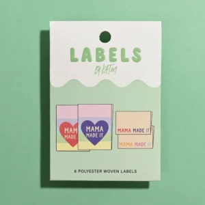 Pack of 6 Woven Sewing Labels by Kylie and the Machine – Mama Made It