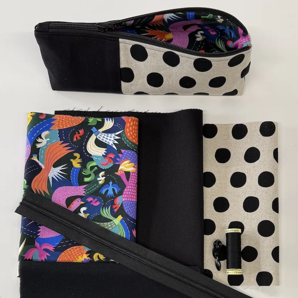 Mini Project Box - Canvas Pencil Pouch - Image 4