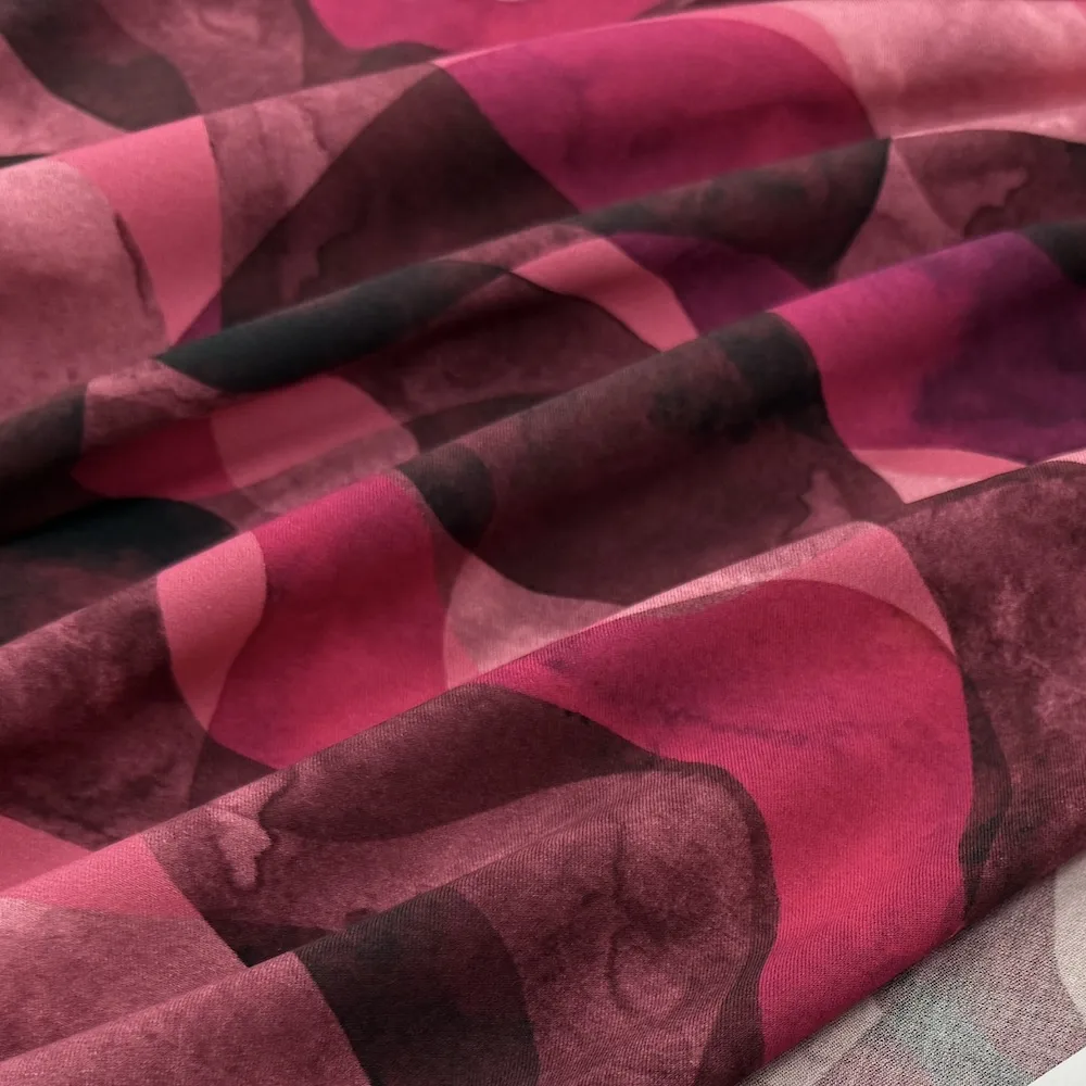 100% Viscose - Amethyst Waves - Image 3