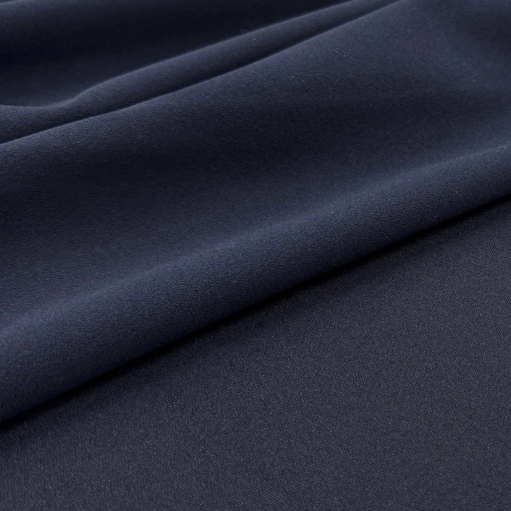 Scuba Crepe Jersey - French Navy - Image 4