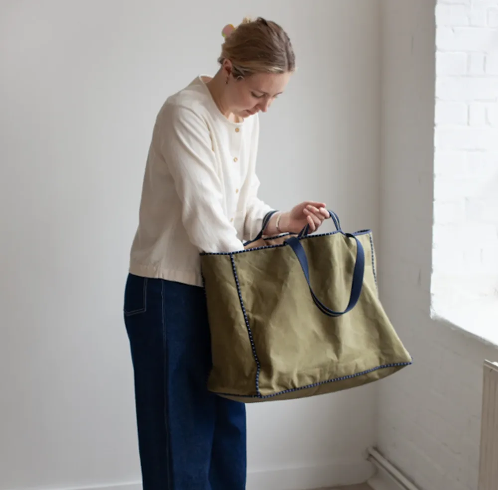 The Modern Sewing Co Away Tote Bag PDF Pattern - Image 7