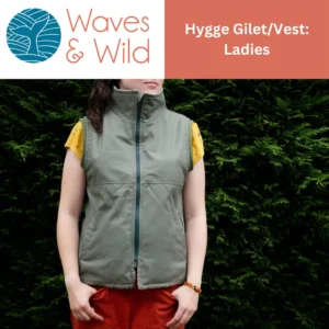 Waves & Wild Hygge Gilet/Vest PDF Pattern - Adult