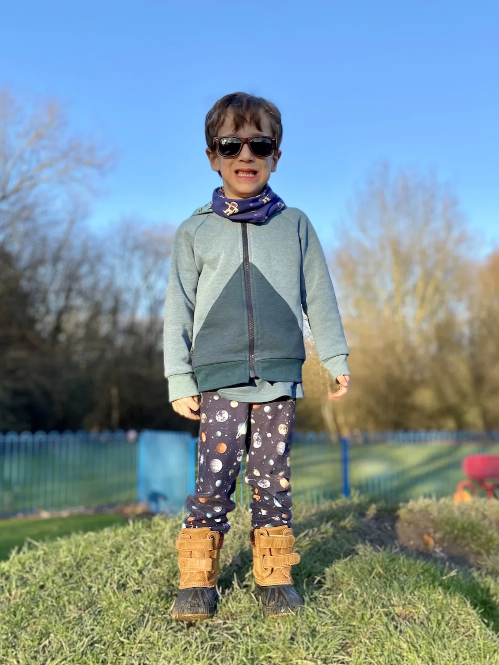 Waves & Wild I CAN Zip Hoodie PDF Pattern - Child - Image 3