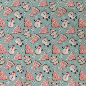 Little Johnny Festive 100% Cotton - Snowmen Cookies