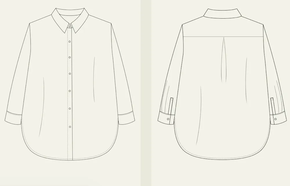 The Modern Sewing Classic Shirt PDF Pattern - Image 12