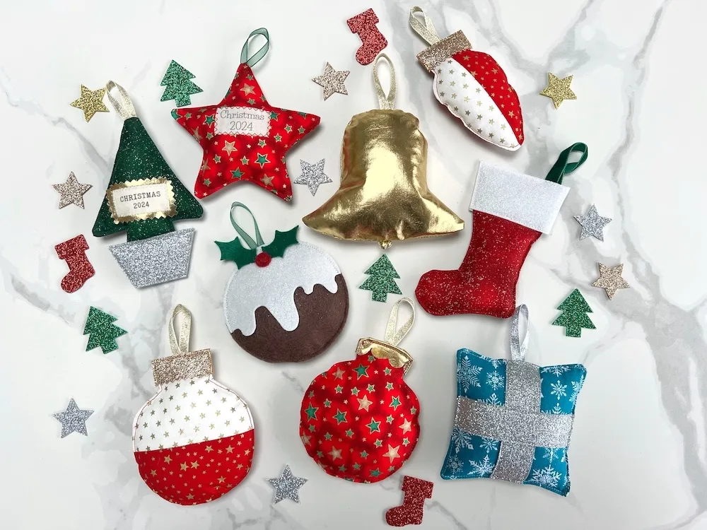 Waves & Wild Advent Calendar & Christmas Decorations PDF Pattern - Image 7