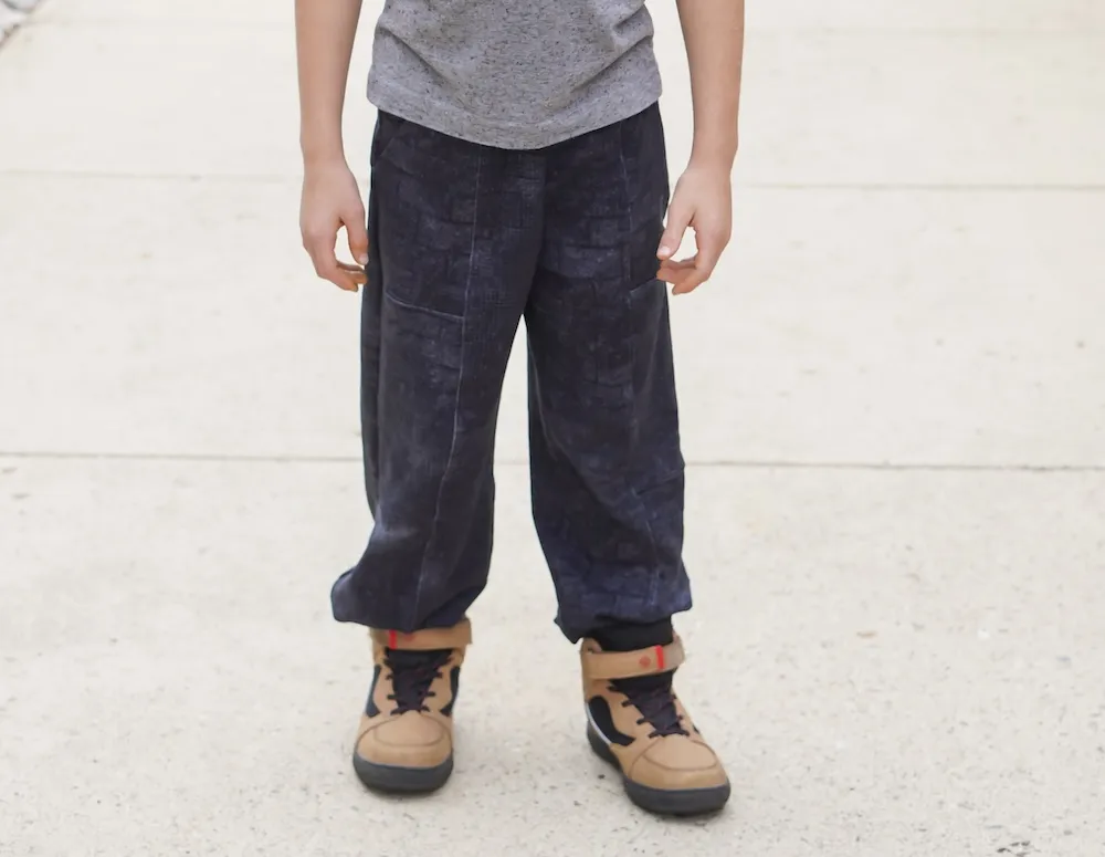 Waves & Wild Madison Oversized Joggers PDF Pattern - Child - Image 12
