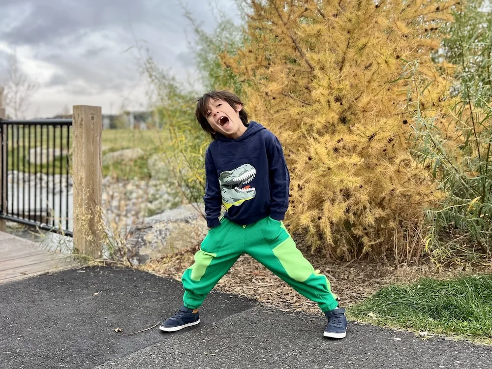 Waves & Wild Madison Oversized Joggers PDF Pattern - Child - Image 3
